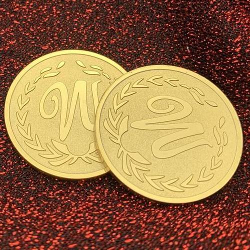 Personalized Custom Logo Metal Coins 3D Double Side Engraved Challenge Coin for Collection