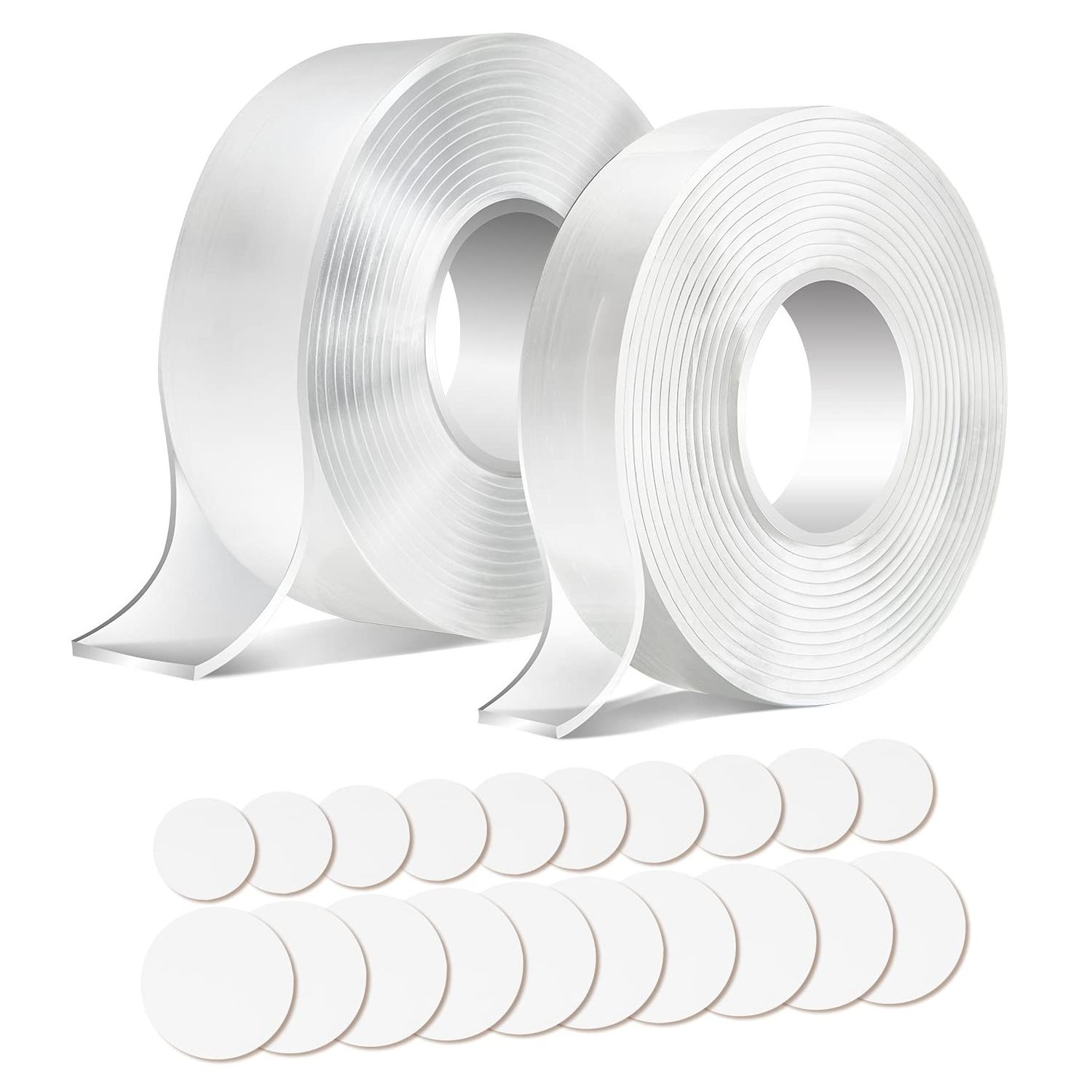 Double Sided Nano Tape for Walls, Heavy Duty Double Sided Mounting Tape, Traceless and Movable Adhesive Tape