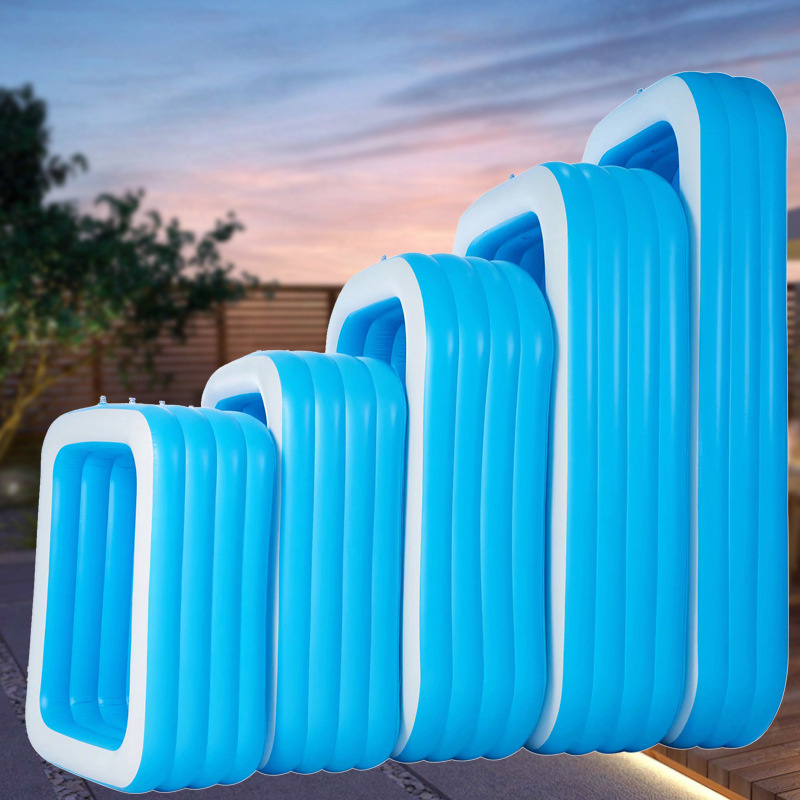 Custom Inflatable Children's Portable Mini Pool Outdoor Biggest Collapsible Inflatable Plastic Swimming Pool