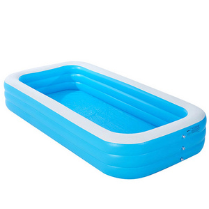 Custom Inflatable Children's Portable Mini Pool Outdoor Biggest Collapsible Inflatable Plastic Swimming Pool