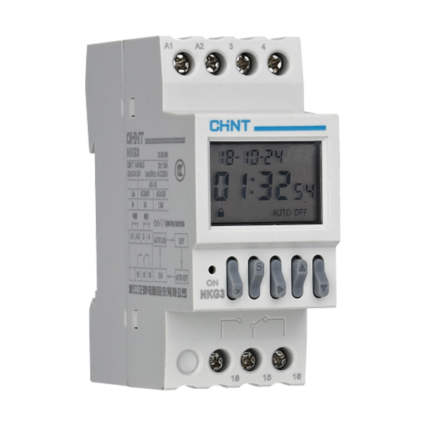 Chint time control switch 50Hz AC220V 240V 415V 3A/1.9A time switch Used for timing on or off of circuit time control switch