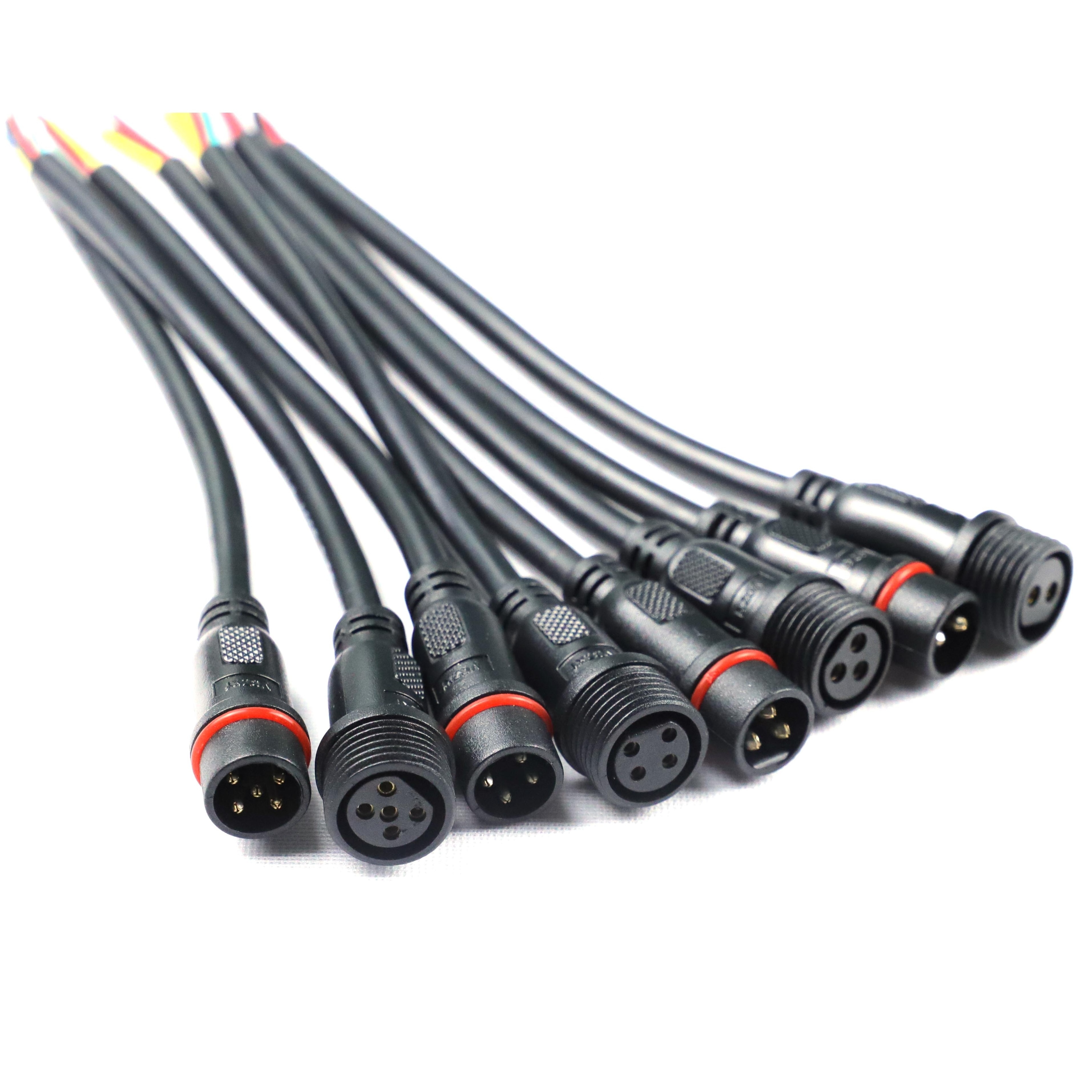 Custom Wire Harness And Cable Jst Sm 2/3/4/5 Pin Male Female Plug Electrical Wire Crimp Terminal Wire Connector