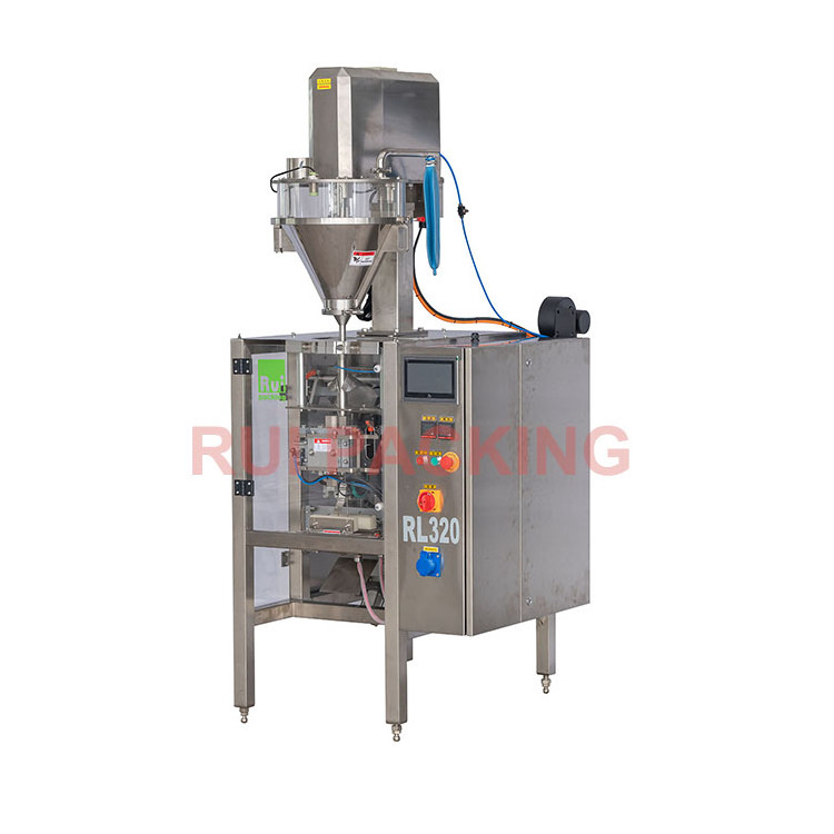 RL320 Automatic High Speed Vertical Packaging Machine for Food Dried Fruits Coffee Powder Liquids Pouches Bags Films