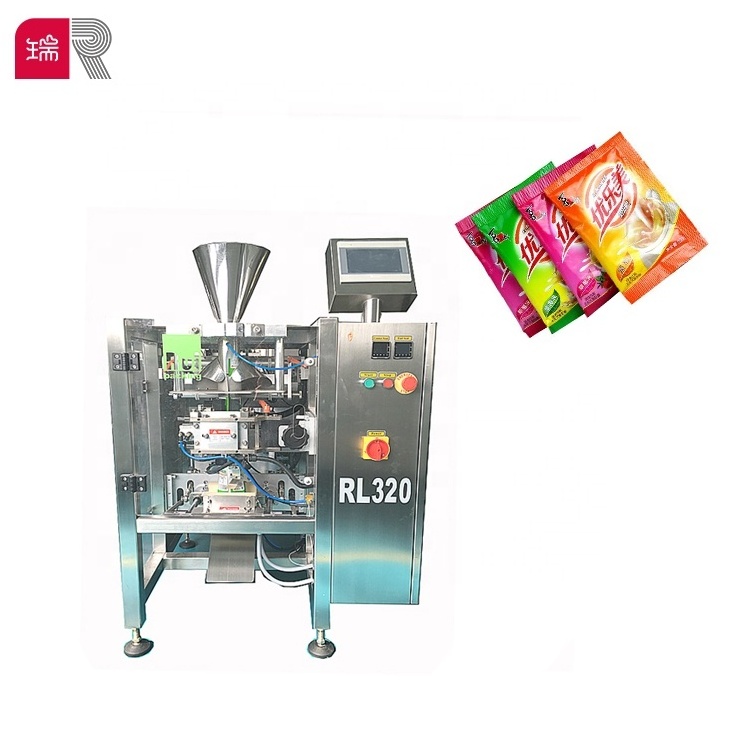 RL320 Automatic High Speed Vertical Packaging Machine for Food Dried Fruits Coffee Powder Liquids Pouches Bags Films