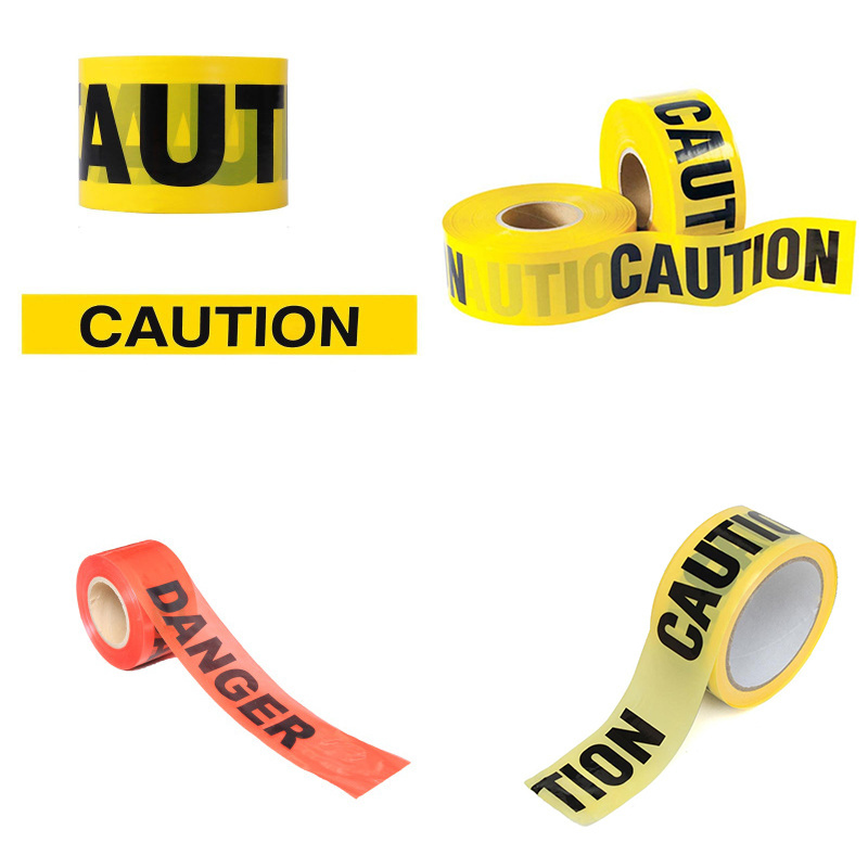 ANTI Caution Tape Yellow and Black Barricade Tape For Best Readability Maximum Visibility Designed for Danger/Hazardous Areas