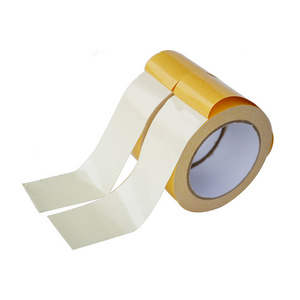 Heavy Duty Double Sided Tape Carpet, Anti-Slip Double Sided Mesh Cloth Outdoor Adhesive Yellow Rug Carpet Tape