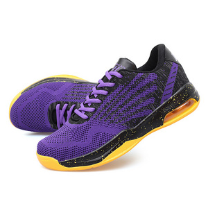 Wholesale Quanzhou High Quality Air Basketball Shoes Fashion Sneakers Light Weight For Men