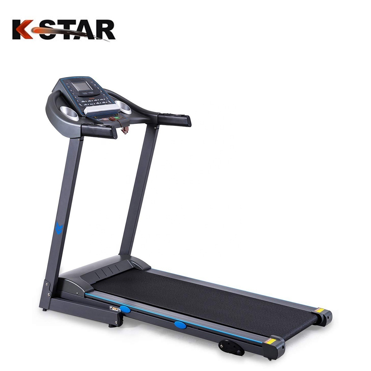 Professional Bestgym Simple Cupholder Tredmill Fitness Walker Sensor Motor Home Gym Rolling Running Machine Treadmill