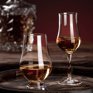 Crystal glass 100ml 185ml  tasting spirit Whiskey wine glass personality European and American champagne glass