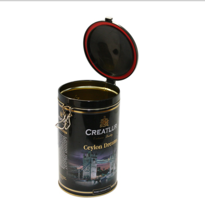 coffee bean tin cans with airtight lid