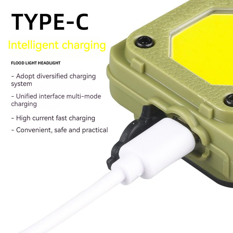 Outdoor Pocket emergency New 6 light modes rechargeable portable mini camping waterproof keychain flashlight with magnetic