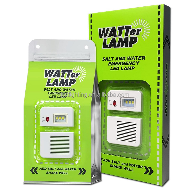 Salt water lamp Portable Emergency light no battery search and rescue new product camping lantern camping light camping lamp