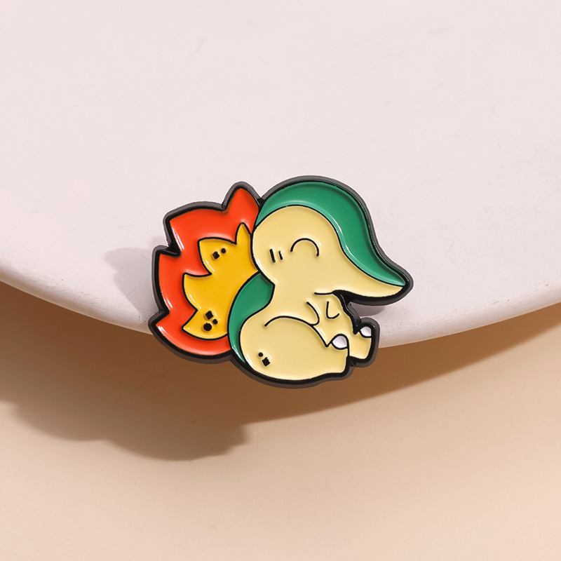 Custom Cheap Bulk Mushroom Magnet Enamel Pin Anime Enamel Lapel Pin With Backing Card