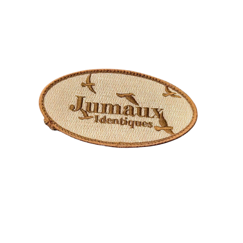 Embroidered Custom Logo Patches And Badges Patches Embroidery with Iron on For Clothing T shirt Embroidery Patch