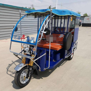 Low Price Heavy Passengers Loading Closed Cabin Electric Tricycle 3 Wheel Cargo Electric Motorcycle Durable Ev Tricycle For Sale