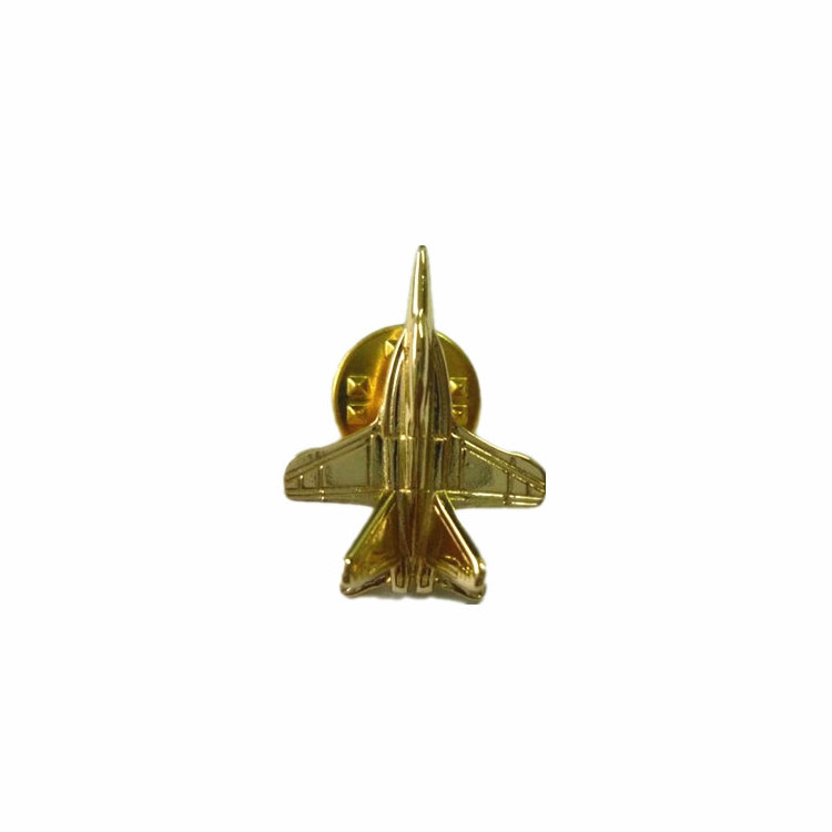 hotsale 3D plane airplane badge metal lapel pin