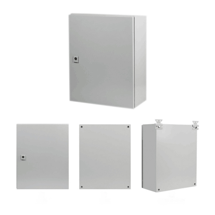 IP65 Indoor Weatherproof Electrical Waterproof Metal Box Customized Outdoor Wall Mount Waterproof Metal enclosure