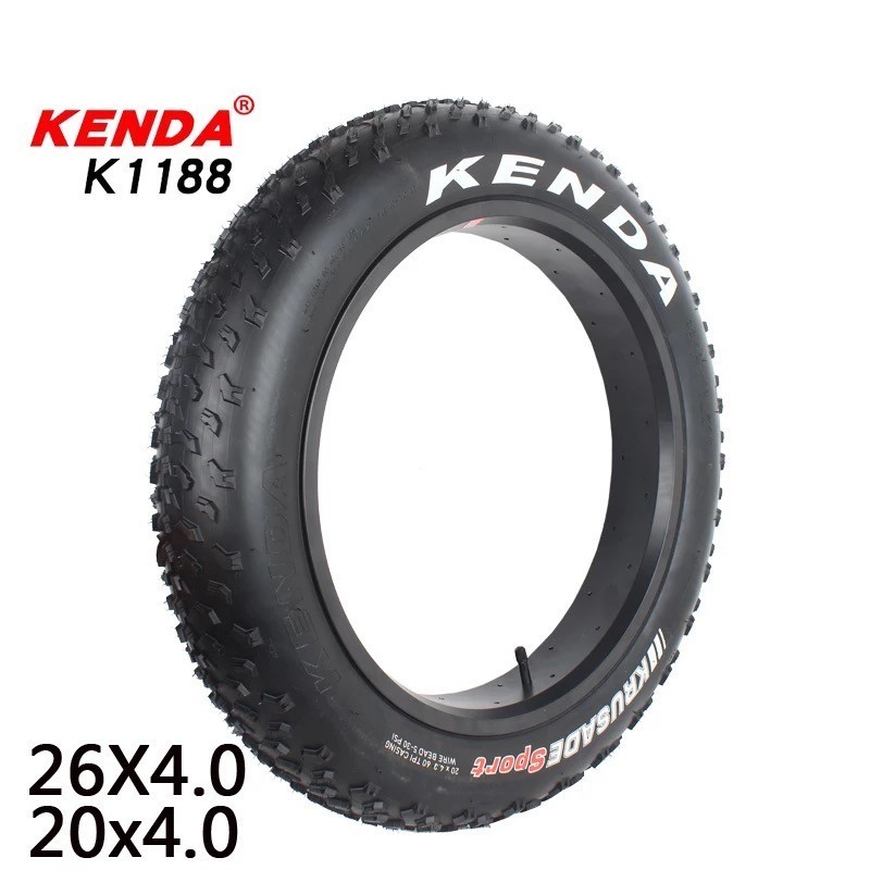 KENDA bicycle tire Electric bike fat tires K1188 26x4.0 for ebike ARUSADE