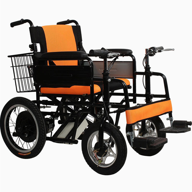 Hot Sale Lithium Battery Foldable Wheelchair Wheels Off Road Electric Powered Wheelchair Used For Sale