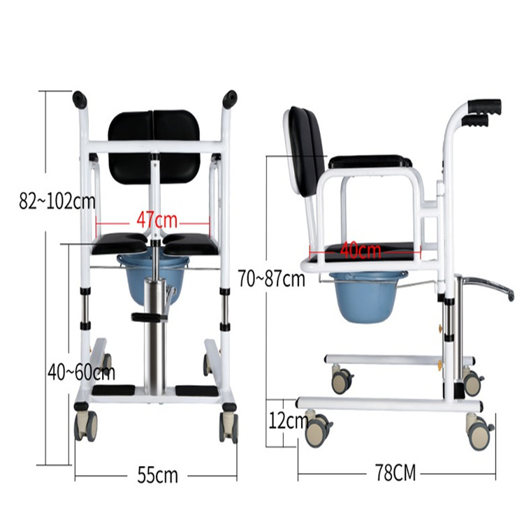 Home Care Patient Elderly Electric Height Auto Adjustable Toilet Seat Chair Lift For disable and old man