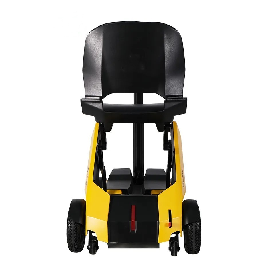 folding portable power wheelchair scooter Carbon Fiber Frame 4 wheel electric scooter with seat for elderly