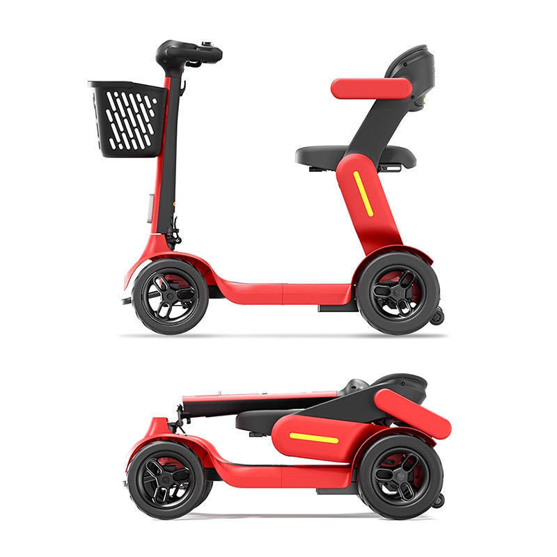 Trending Products 2024 New Arrivals 4 Wheel Atto Folding Electric Mobility Scooter Handicapped Mobility Scooter for Elderly