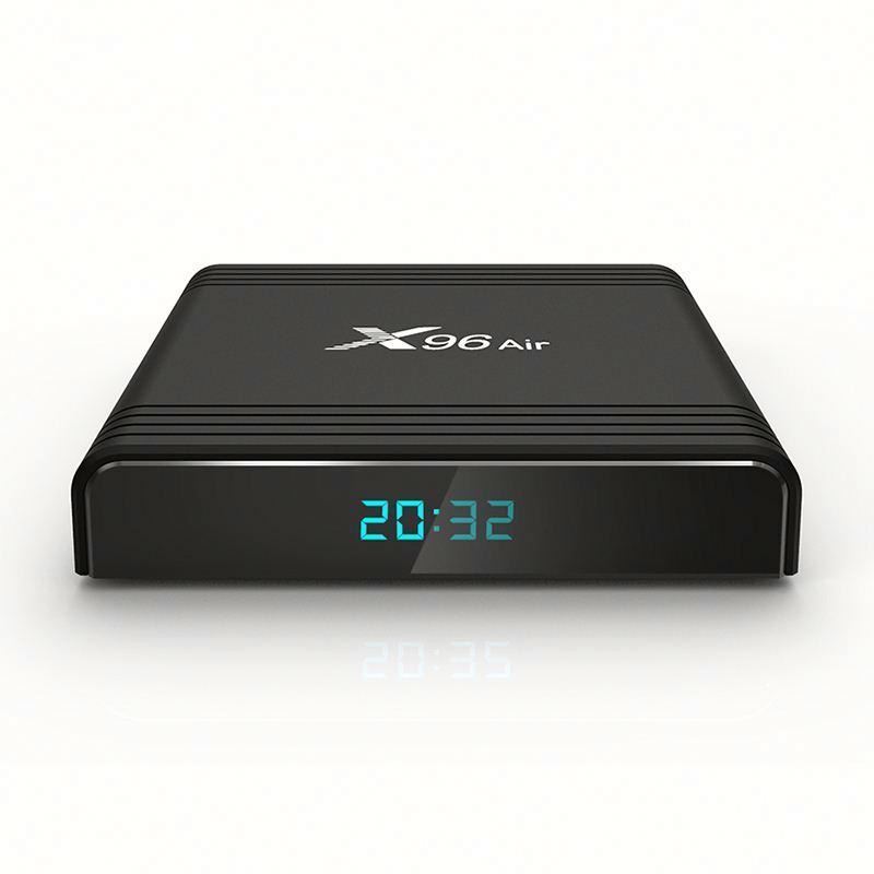 Best x96 quad core dual wifi CPU 8K 4K OTT IPTV Box with bt Android 9.0 smart ott tv box X96 Air Amlogic S905X3