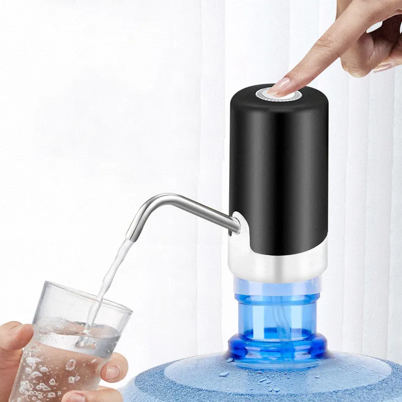 Usb Portable Plastic Bottled Instant Cold Drinking Water Mini Electric Automatic Portable Pump Water Dispensers