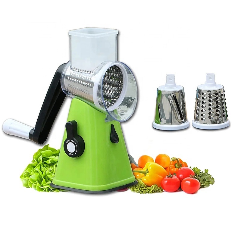 Multifunctional 3 In 1 Kitchen Manual Vegetable Cutter Fruits Cutter Vegetable Chopper Veggie Grater Nut Carrot Shredder