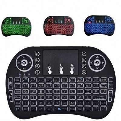 Rkm i8 2.4G Mini Wireless Keyboard with Touchpad Mouse, LED backlit