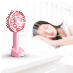 Portable Usb Handheld Ceiling Fan Lash Table Fan Summer Must Have Rechargeable Battery Portable Air Cooling Usb Mini Fan