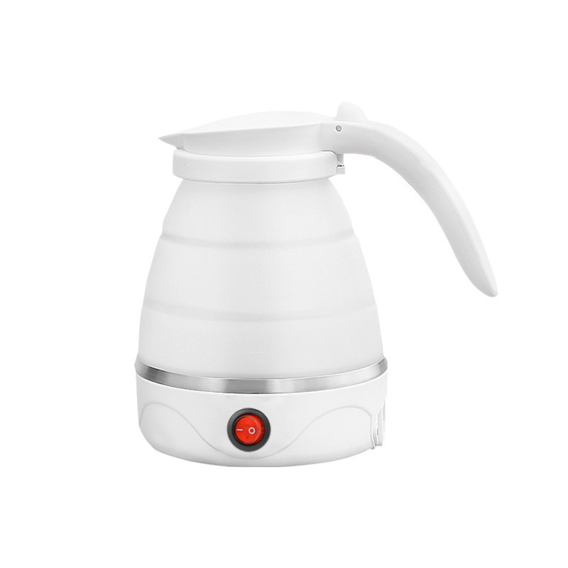 Mini Foldable Kettle Silicone Electric Kettle Portable Teapot Water Heater Outdoor Travel Home Tea Pot Water Kettle 0.6L 600W