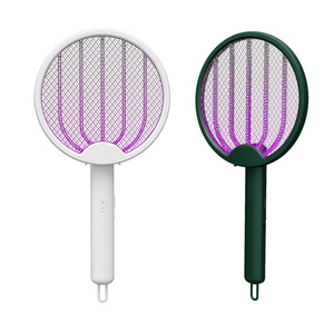 2023 New Electric Fly Swatter Rechargeable Bug Zapper Racket Mosquito Zapper Killer with UV Lamp with for Outdoor Indoor