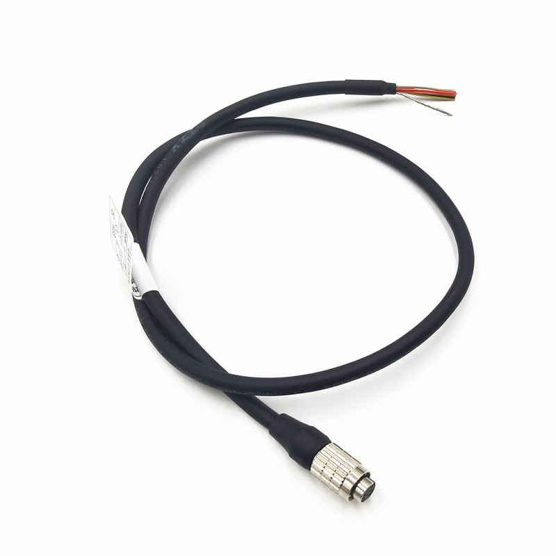 Factory Price OEM 28awg Black Sheathed Cable with Hirose HRS HR25-7TP 8PIN Connector Shielded Wire Harness Assembly