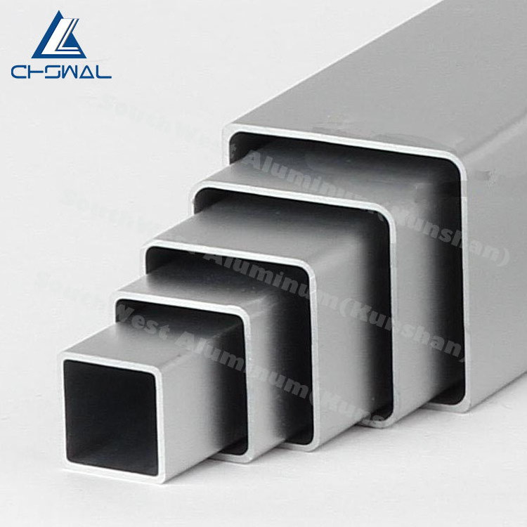 Custom 5083 6061 Aluminum Rectangular/Square Tube