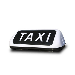 High quality custom taxi roof acrylic magnetic mounting waterproof advertising light boxes for car outdoor