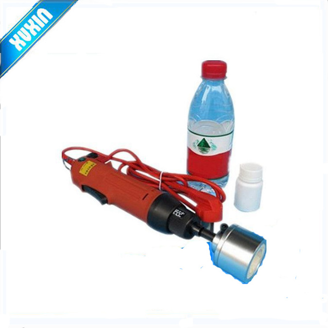 100% Warranty XX-01 Portable automatic electric bottle capping machine, cover screwing Machine, electric cover sealing machine