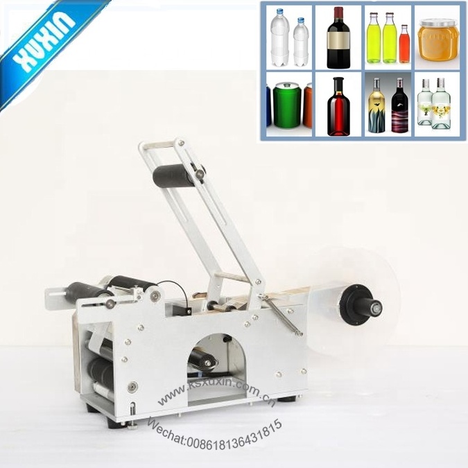 label applicator machine;conical bottle label machine  X-50