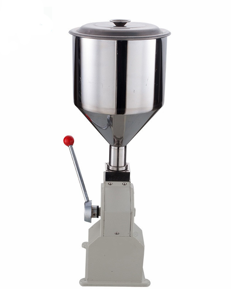 Food filling machine Manual hand pressure stainless paste dispensing liquid packaging equipment sold cream machine 5~ 50ml