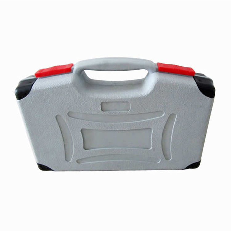 Flip Lock hard transport carrying handle brief case simple plastic tool case / box