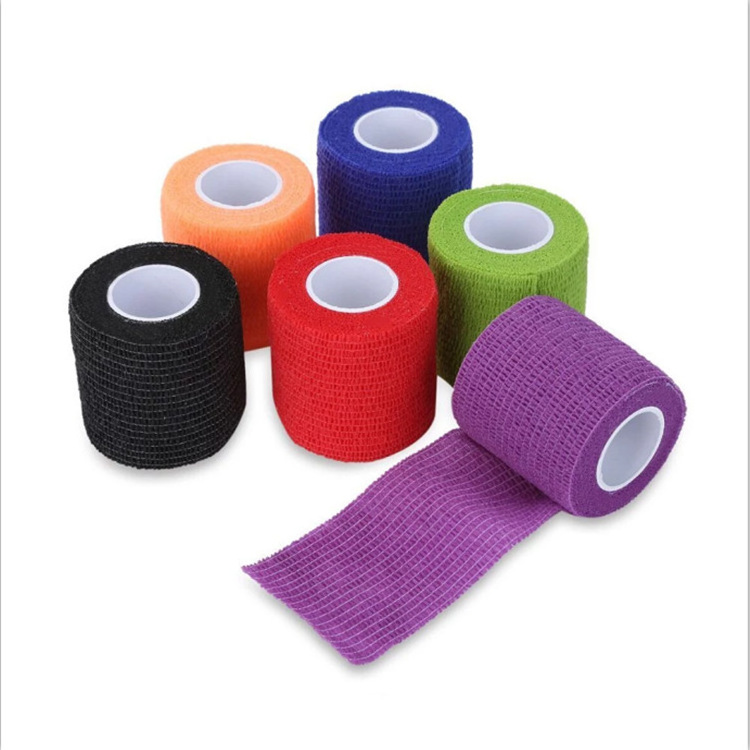 EONBON Waterproof Non Woven Exercise Sports Self Adhesive Scohesive Elastic Bandage Football Sock Bandages Cohesive Bandag