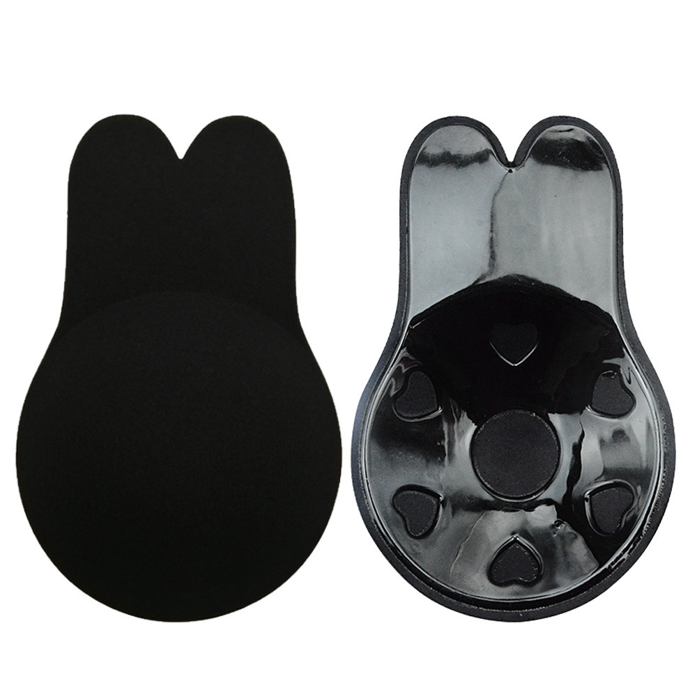 Free Sample Sticky Bra Rabbit Strapless Nipple Cover, Reusable Lift Up Nipple Covers, Rabbit Ears