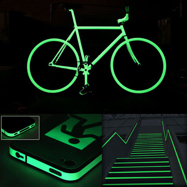 EONBON Free Samples Printed Self Adhesive Reflective Luminescent Glow In Dark Adhesive Vinyl