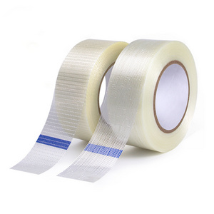 EONBON Strong Adhesive Filament Glass Fiber Tape Bi Directional Hot Melt Filament Tape For Cricket Bat