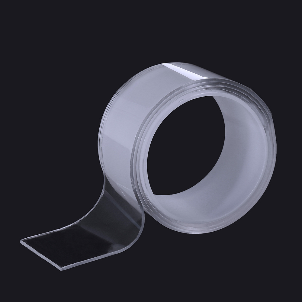 Removable Strong Double Sided Nano Tape for Walls Carpets, Sticky Nano Gel Double Sided Adhesive Tape