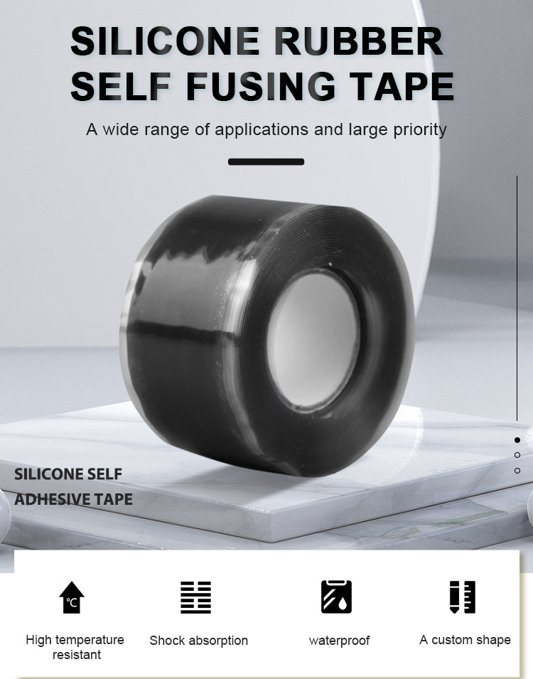 EONBON Self Fusing Silicone Tape Self Bonding Miracle Rubber Wrap Tape for Hose Repair Self Fusing Tape