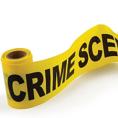 EONBON Crime Scene Do Not Cross Barricade Tape For High Visibility Tear Resistant Design Yellow Crime Scene Tape