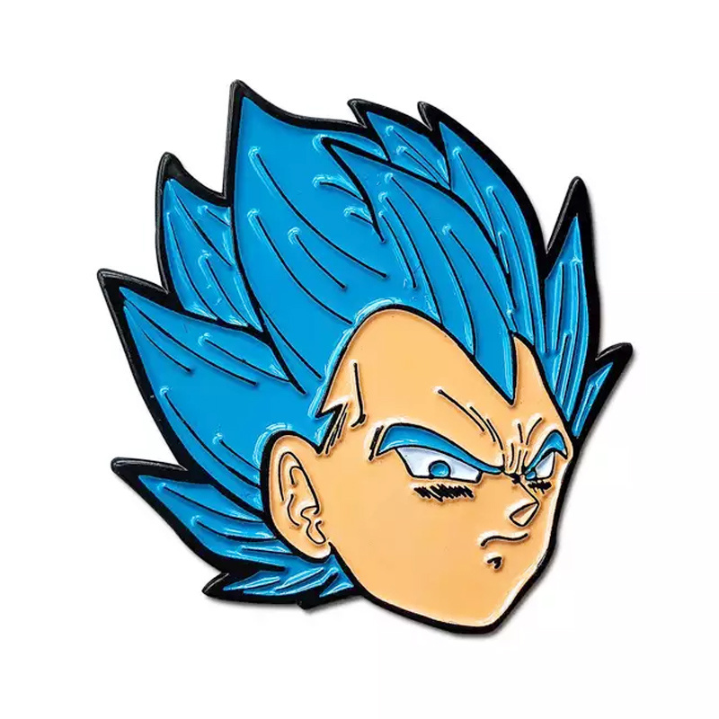 Factory batch custom dragon Ball anime character cute badges cool soft enamel pins