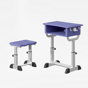 YJ Custom Erogomic Learning Bench And Desk For School Desk With Adjustable Height