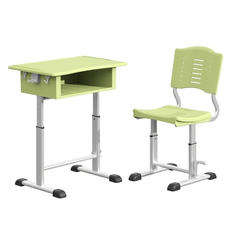 YJ Height Adjustable Single School Classroom Student Chair And Desk Study Table